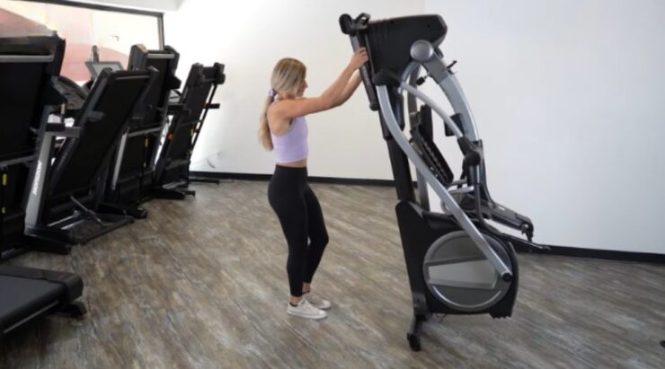 NordicTrack elliptical fold up